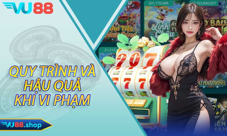 Quy trình và hậu quả khi vi phạm điều khoản điều kiện